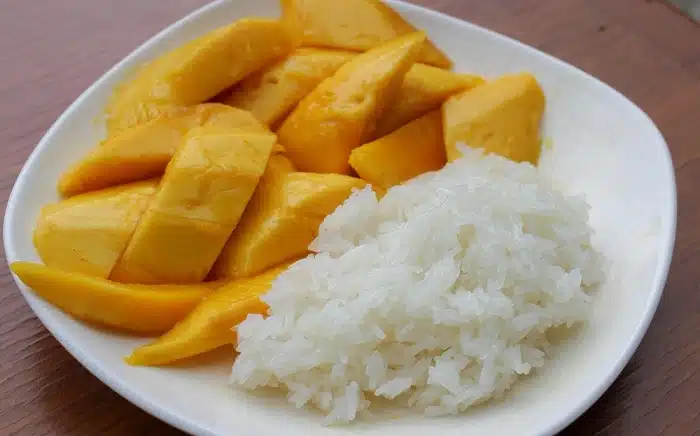 Mango sticky rice