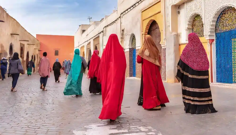 como vestirse en marruecos