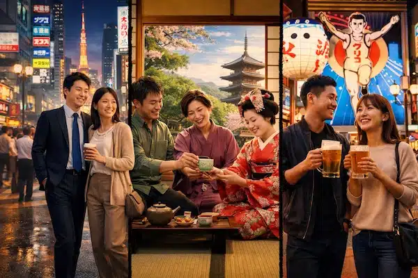 Tokio, Kioto u Osaka